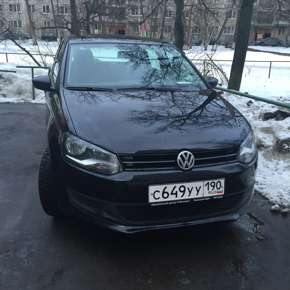 ЛКП после самостоятельного снятия винила — Volkswagen Polo Hatchback ...