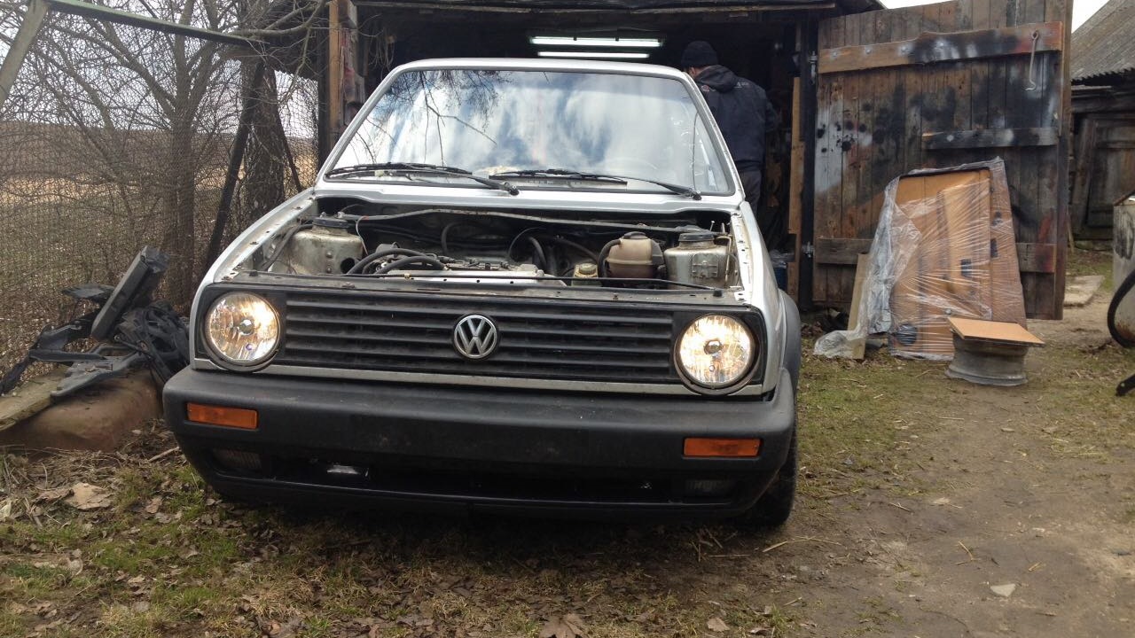 Volkswagen Golf Mk2 1.9 бензиновый 1990 | 1.9tdi Arl на DRIVE2