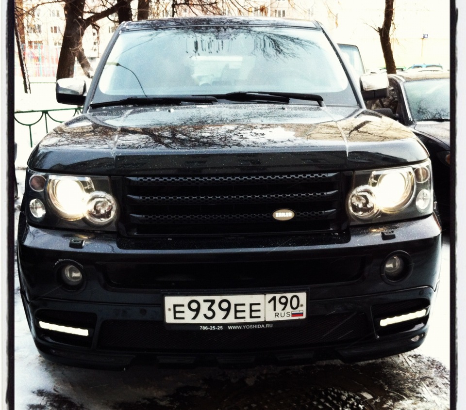 Фотки морды — Land Rover Range Rover Sport (1G), 3,7 л, 2009 года | тюнинг  | DRIVE2