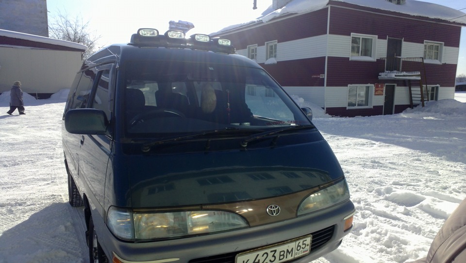 фары на крышу — Toyota Lite Ace, 2,2 л, 1995 года | аксессуары | DRIVE2