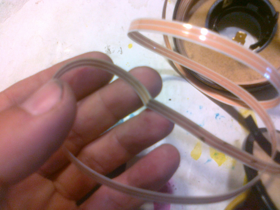 Место перелома. — Ford Ka (1G)