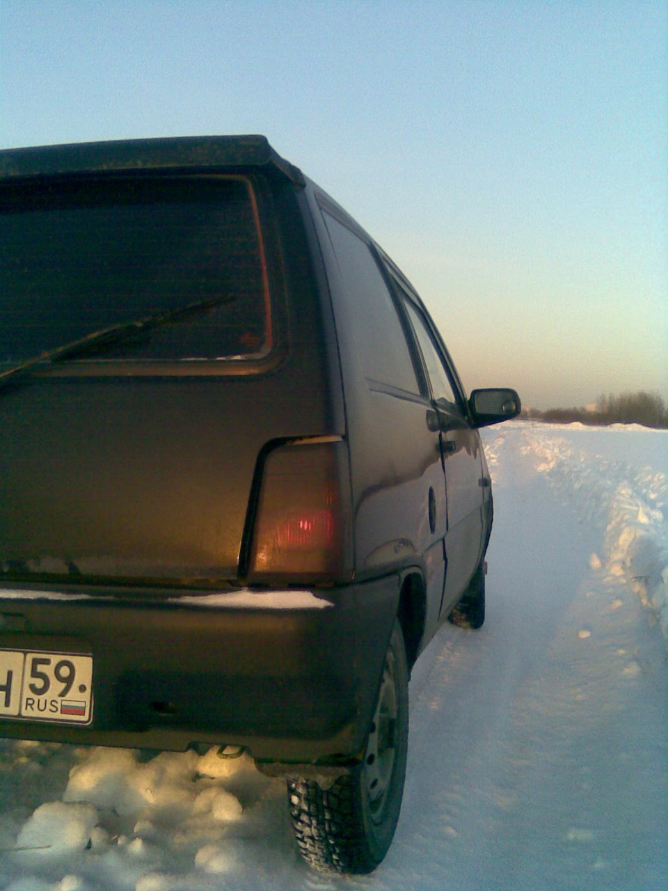 тонировка задних фар — Lada Ока 11113, 0,7 л, 2004 года | тюнинг | DRIVE2