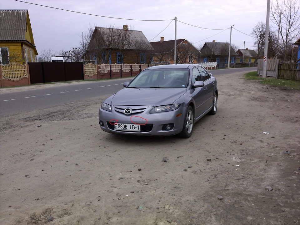 Последствия циклона \"Хавер\" — Mazda 6 (1G), 2,3 л, 2005 года | кузовной ...