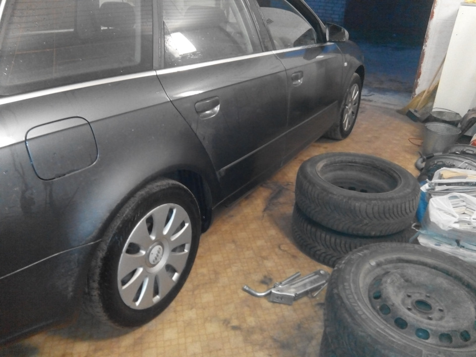 Смена обуви — Audi A4 Avant (B7), 1,9 л., 2006 года | другое | DRIVE2