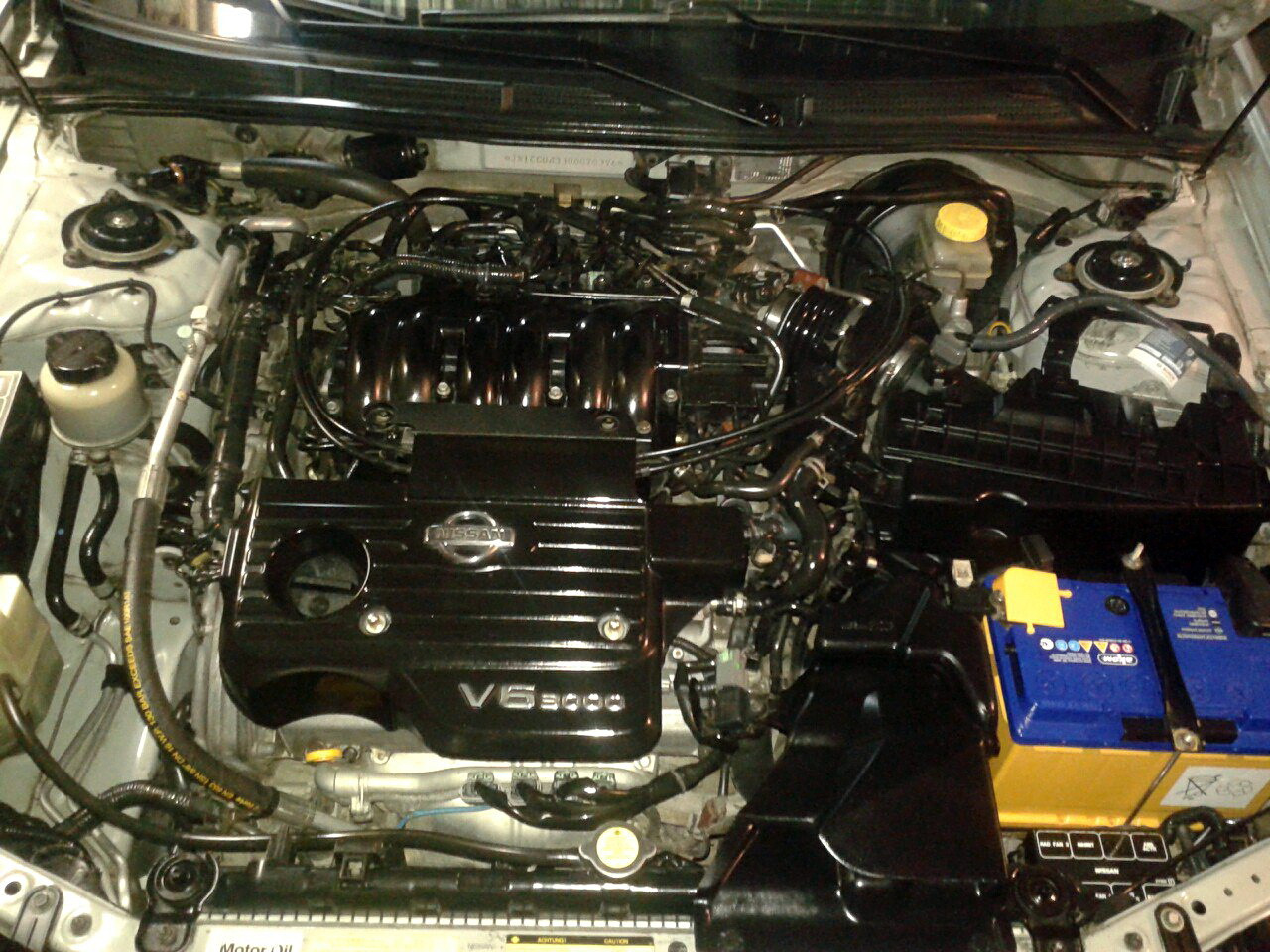 Обработка силиконом — Nissan Maxima QX (A33), 3 л, 2000 года | мойка ...