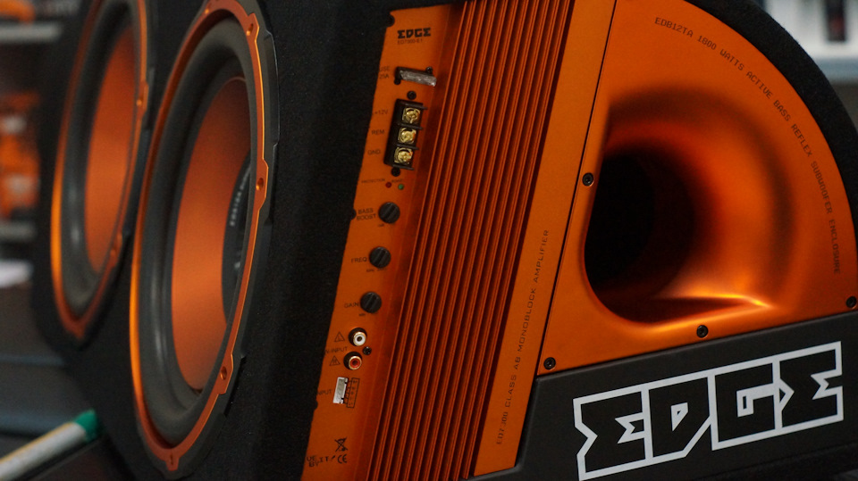 EDGE EDB12A-TWIN ACTIV E2 — Автозвук-СПб на DRIVE2