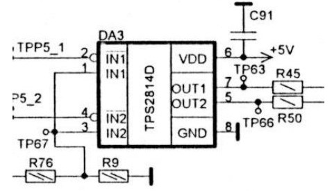 Tps2814d драйвер зажигания схема