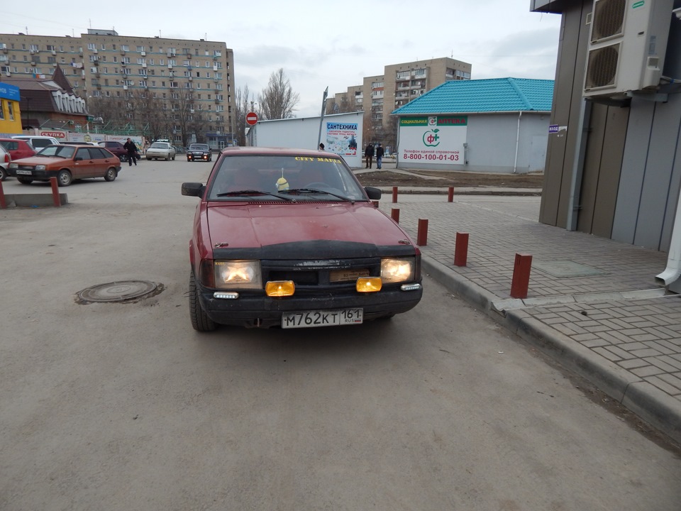 туманочки и габариты) — Москвич 2141, 1,5 л, 1993 года | аксессуары ...