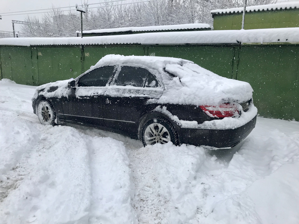 Задний привод зимой