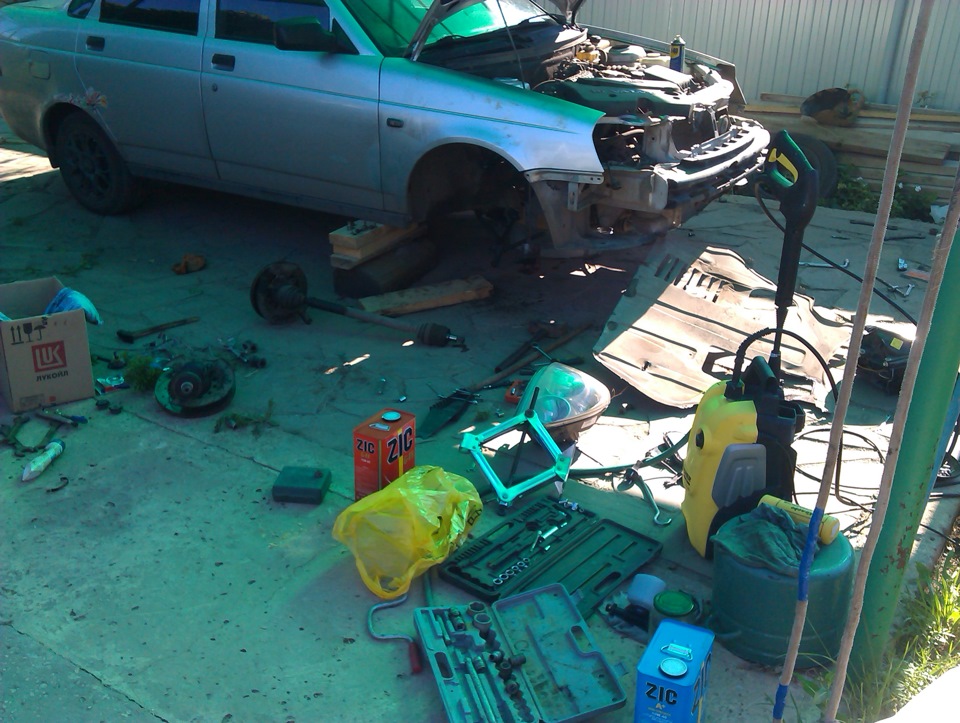 Шаг пятый. (Замена ходовой части, защита, масла и т.п.) — Lada Приора ...