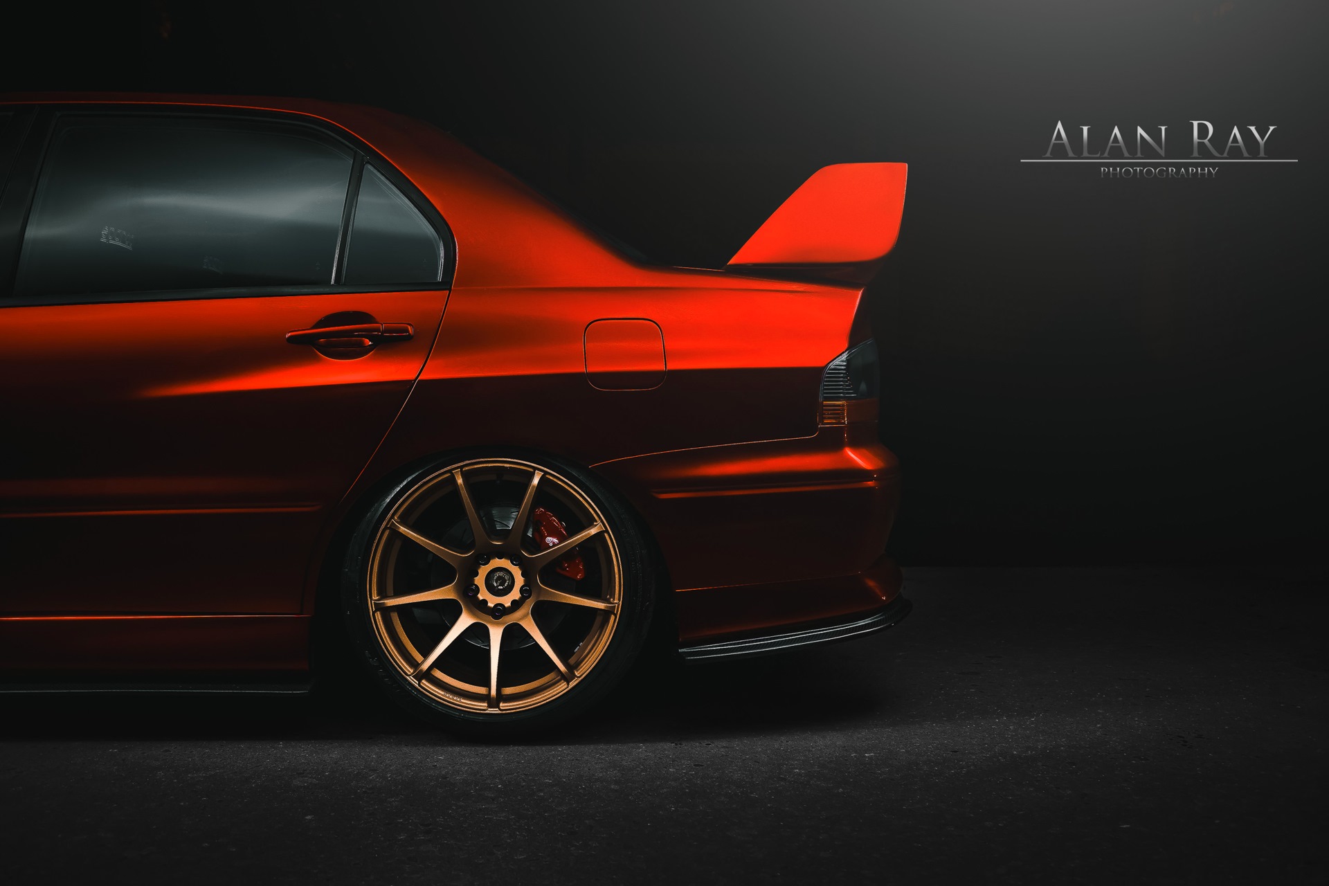 Mitsubishi Lancer Evolution 10 РІ С‚РµРјРЅРѕС‚Рµ