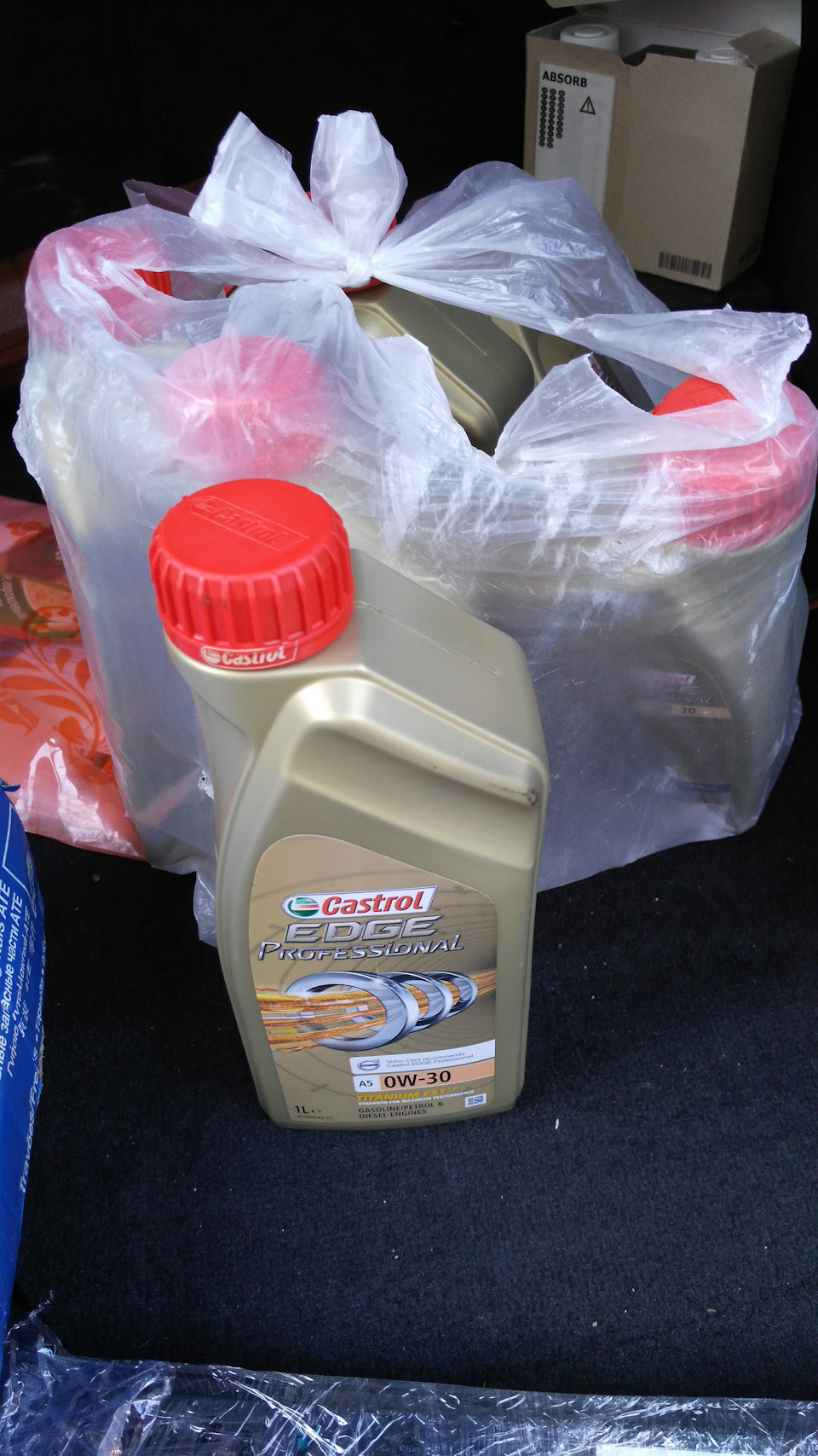 масло — Volvo XC60 (1G)