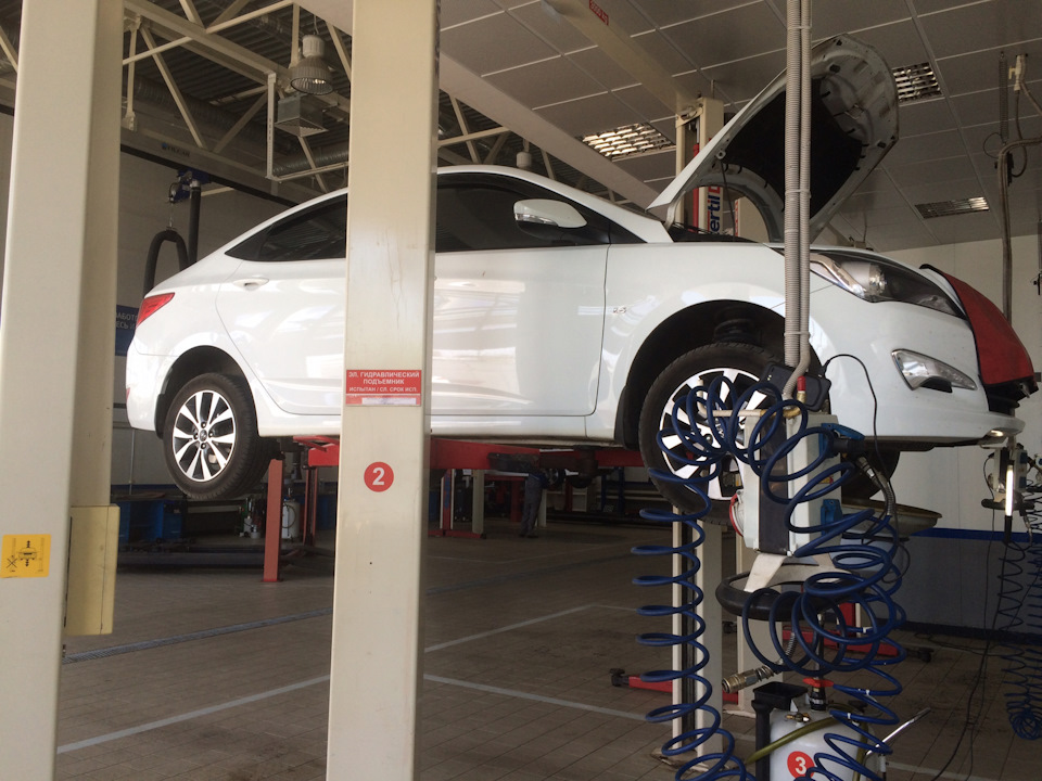 ТО-1 Сура-Моторс в г.Пенза — Hyundai Solaris, 1,6 л, 2016 года ...