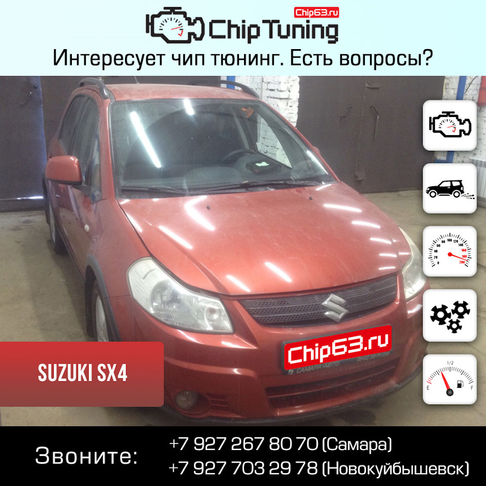 Suzuki SX4 — Chip63.ru на DRIVE2