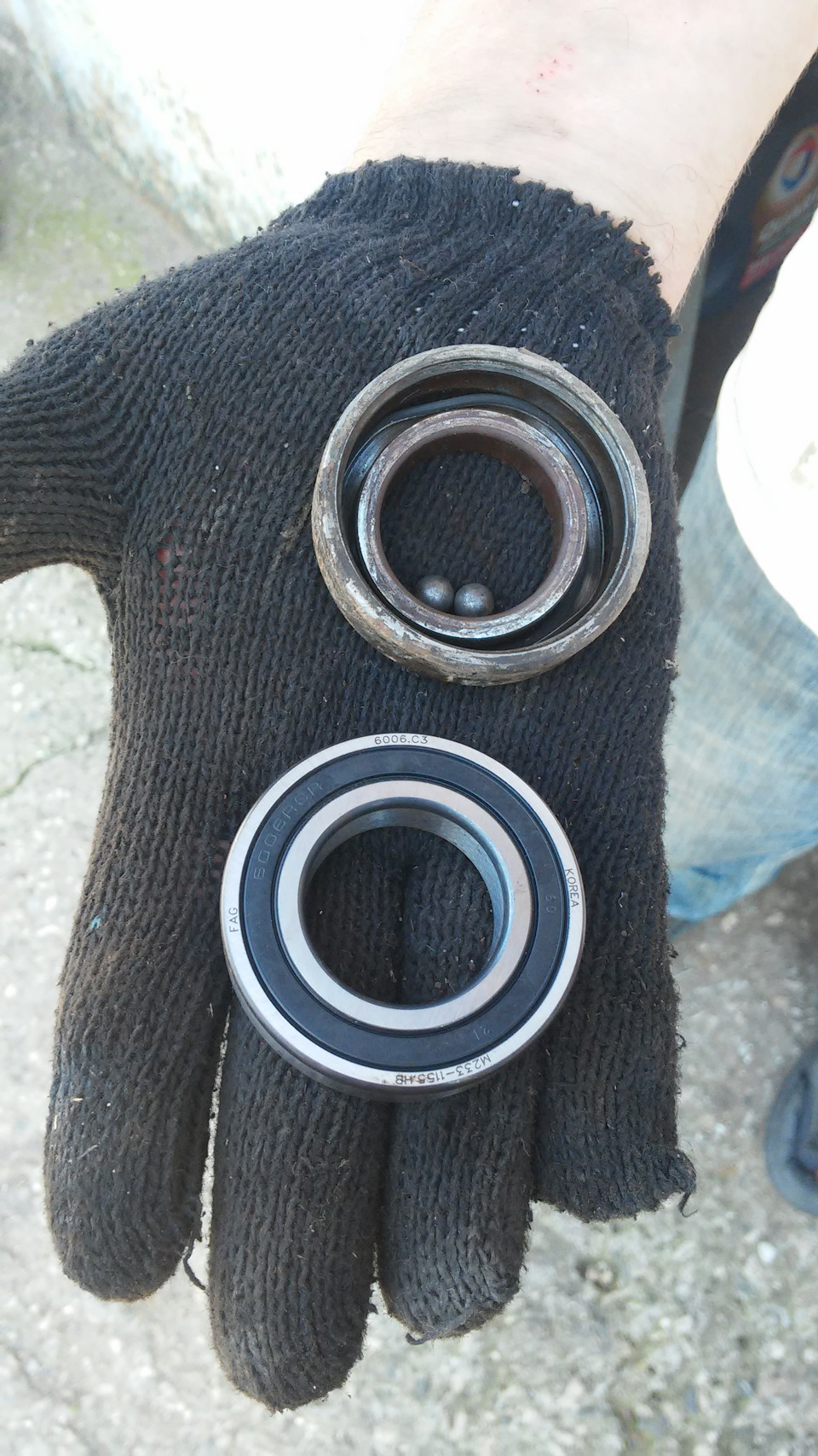 Замена подшипника промежуточного вала. Шок :) — Citroen C4 (1G), 1,6 л ...