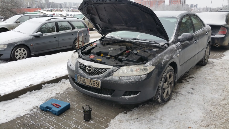 Cедиментометр — Mazda 6 (1G) GG, 2 л, 2002 года | своими руками | DRIVE2