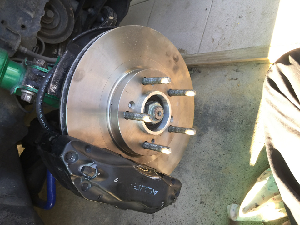 Тормозилки-Тормоза — Acura RSX, 2,4 л, 2002 года | своими руками | DRIVE2