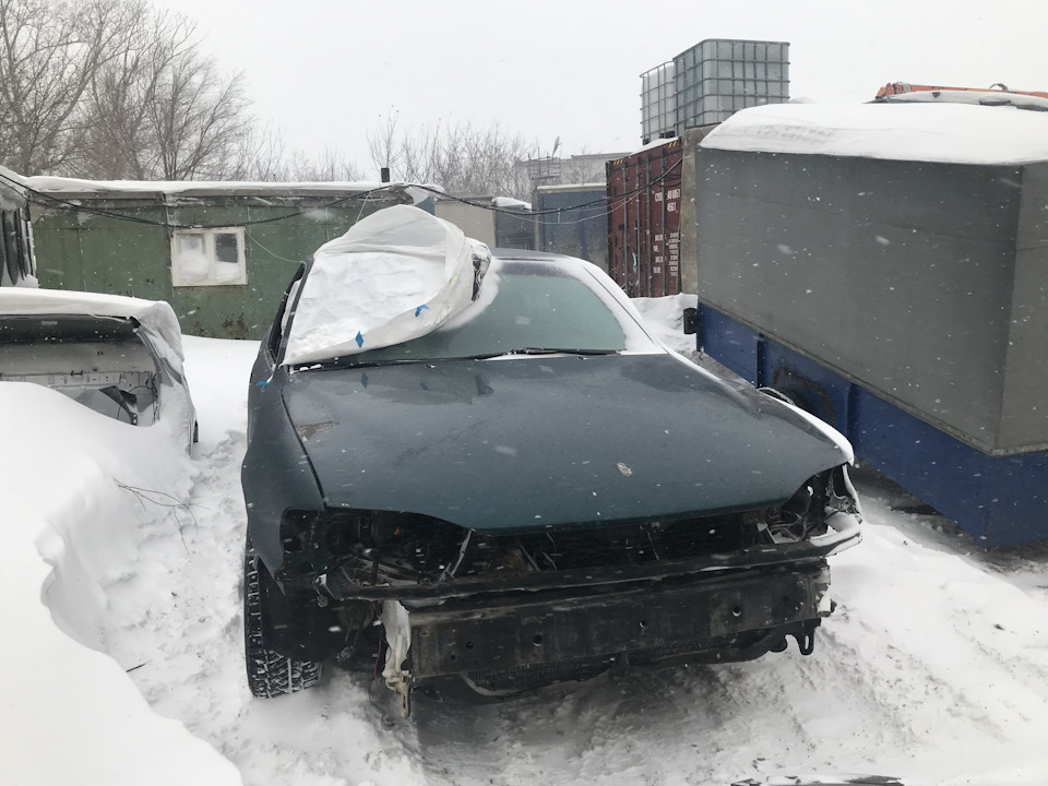 Полная покраска кроме крыши. — Toyota Camry (XV10), 2,2 л, 1993 года ...