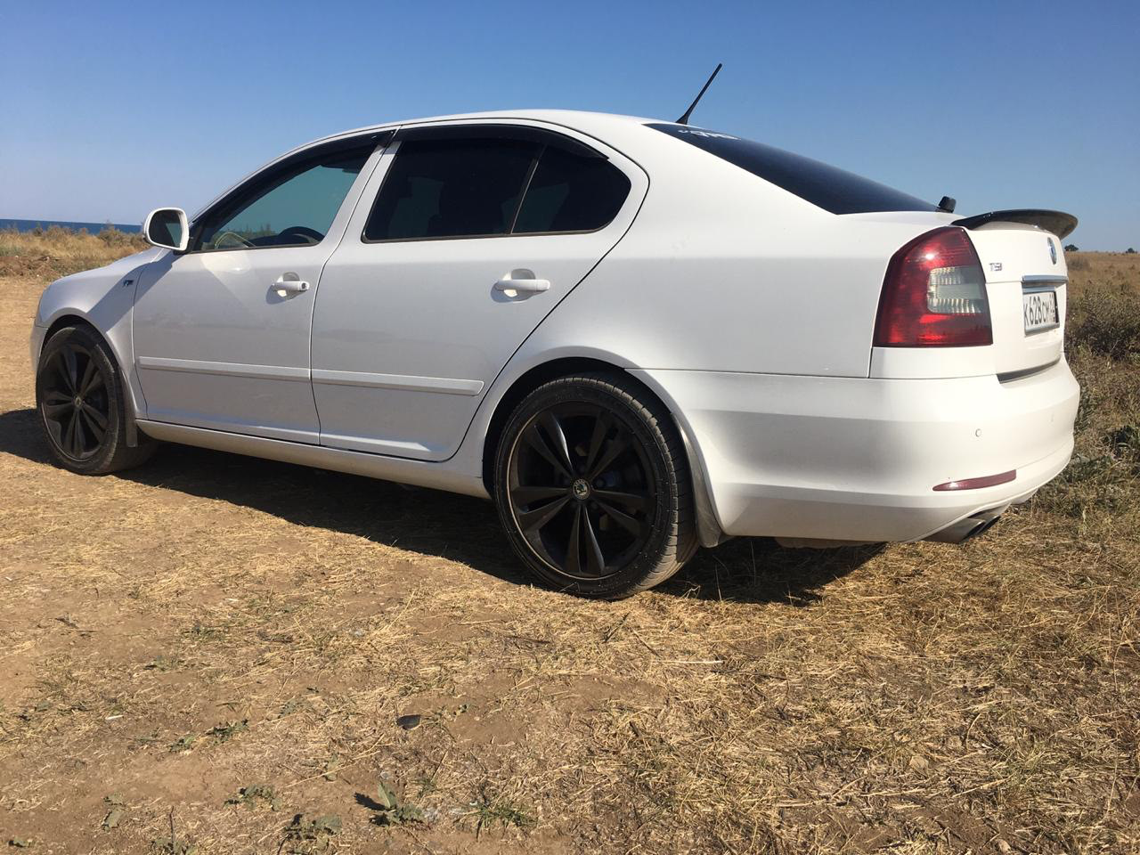 Пара фото с дисками) — Skoda Octavia A5 Mk2, 1,8 л, 2012 года ...