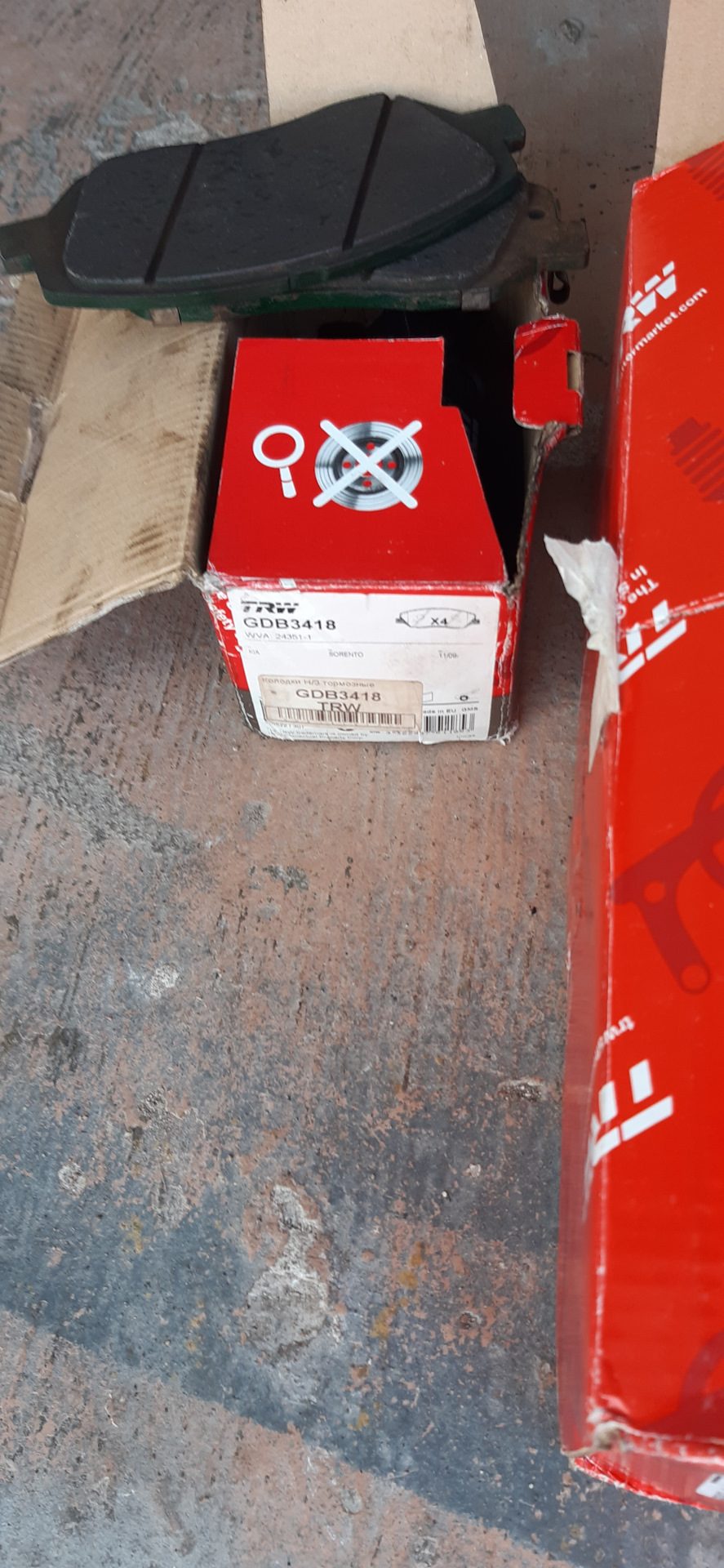 Фото в бортжурнале SsangYong Actyon (2G). Запчасти на фото: GDB3418