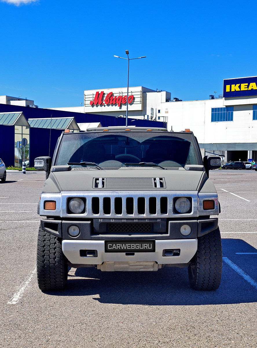 На самом деле он черный 😁 — Hummer H2, 6,2 л, 2009 года | фотография |  DRIVE2