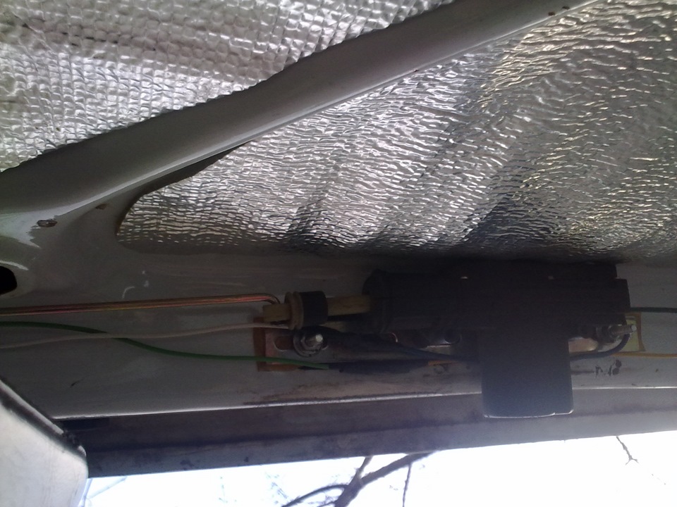 Установка электрозамка на открытие багажника — Lada 21073, 1,4 л, 1996 ...