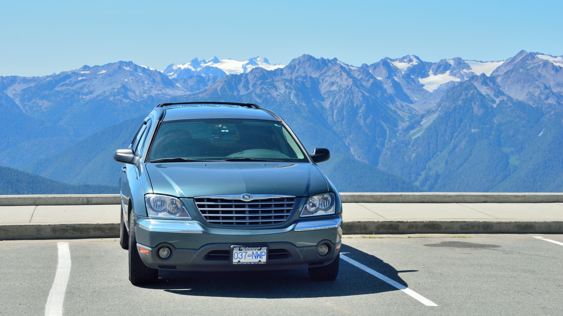 Chrysler Pacifica (1G) 3.5 бензиновый 2005 | Семейная Яхта на DRIVE2