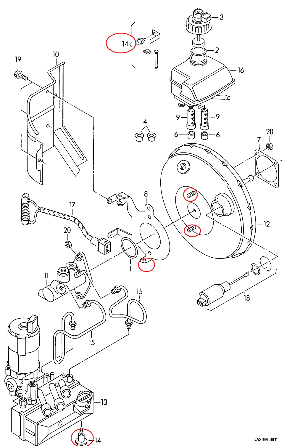 Снятие главного тормозного цилиндра + немного предыстории — Volkswagen  Passat B4, 1,8 л, 1994 года | своими руками | DRIVE2