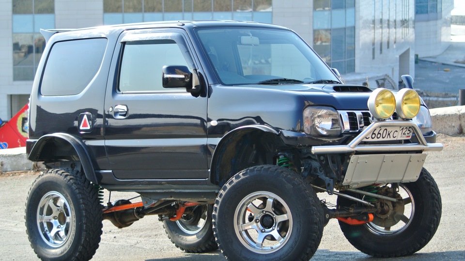 Suzuki Jimny and Jeep Wrangler