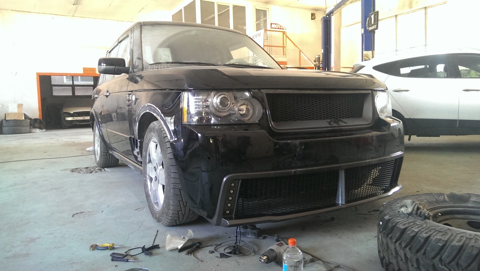 B A R U G Z A I: покраска, сборка №2 — Land Rover Range Rover (3G), 4,4 ...