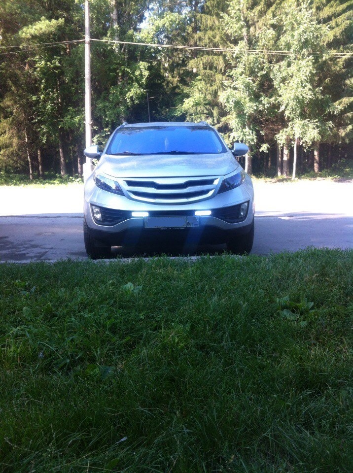 Замена ходовых огней — KIA Sportage (3G), 2 л, 2011 года | стайлинг ...