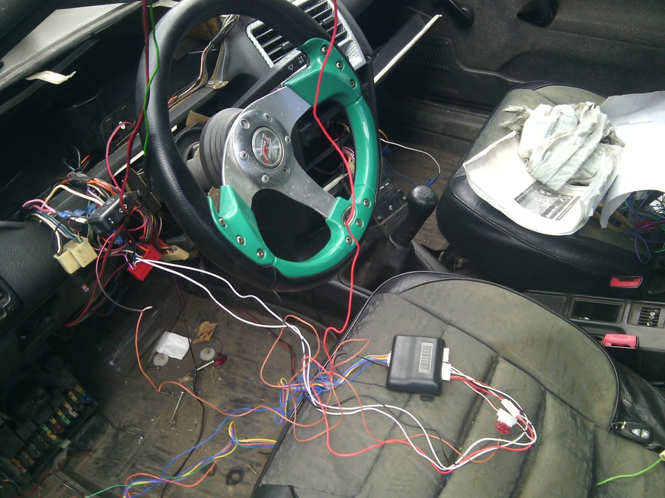 минус неделя или ставим сигнализацию — Lada 2110, 1,5 л, 1999 года ...