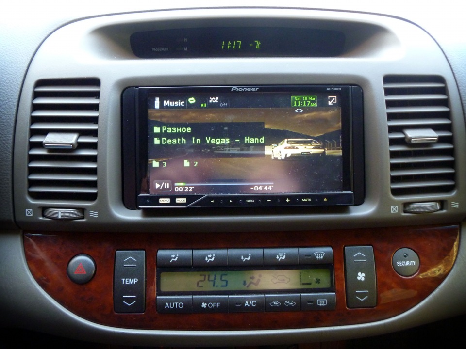 Новый мафон — Toyota Camry (XV30), 2,4 л, 2004 года | автозвук | DRIVE2