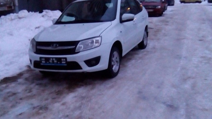 Нулевое ТО — Lada Гранта лифтбек, 1,6 л, 2015 года | плановое ТО | DRIVE2