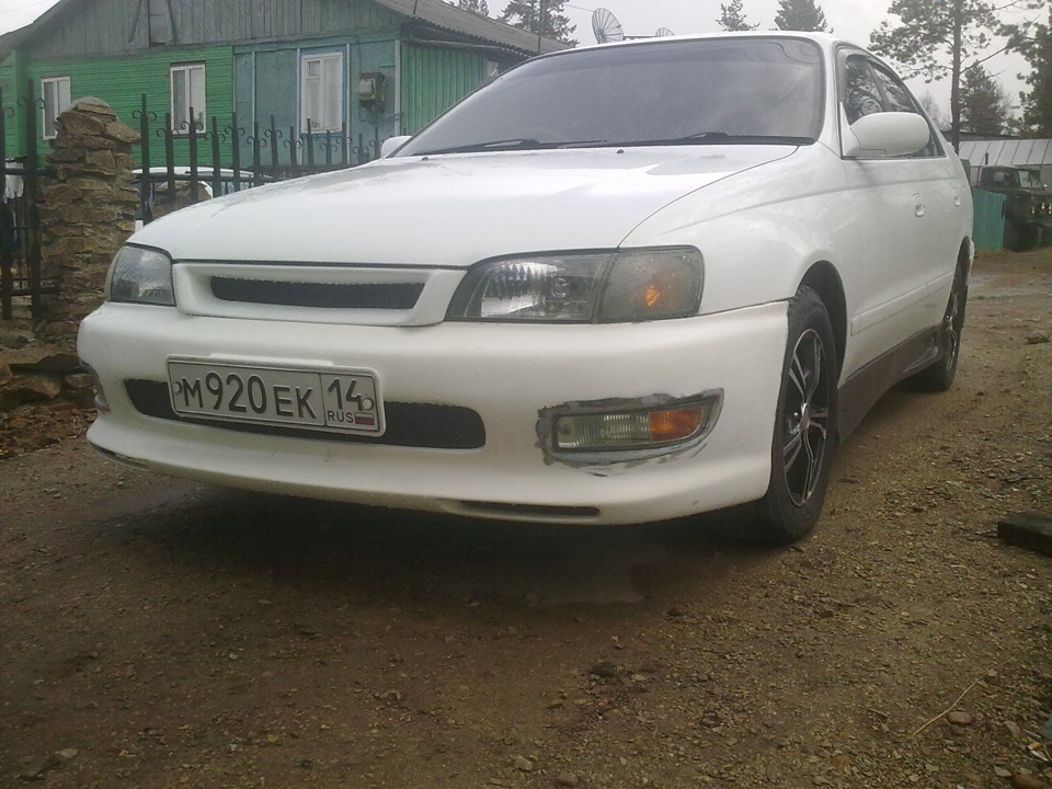 На обвесах круче! — Toyota Corona (T190), 1,6 л, 1995 года | тюнинг ...