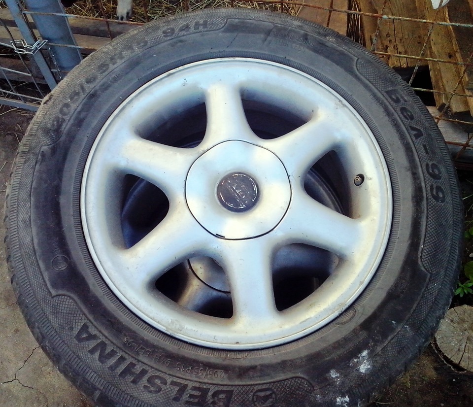 Есть диски 205/65 R15 встанут на Ланос? — Daewoo Lanos, 1,5 л, 2006 ...