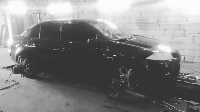 Сход-развал P.s Work-и я скучал ) — Renault Megane II, 1,6 л, 2007 года ...