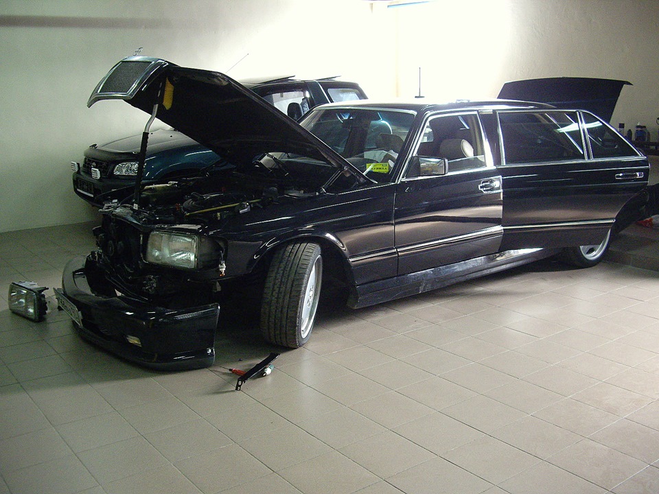 Mercedes w140 Wald