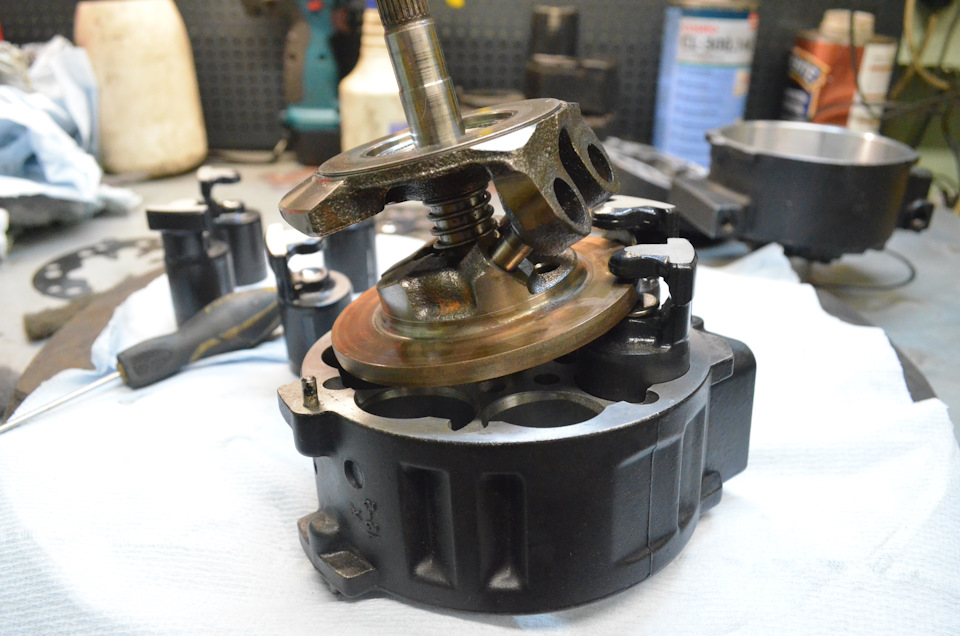 Переборка компрессора кондиционера. — Rover Streetwise, 1,6 л, 2004 ...