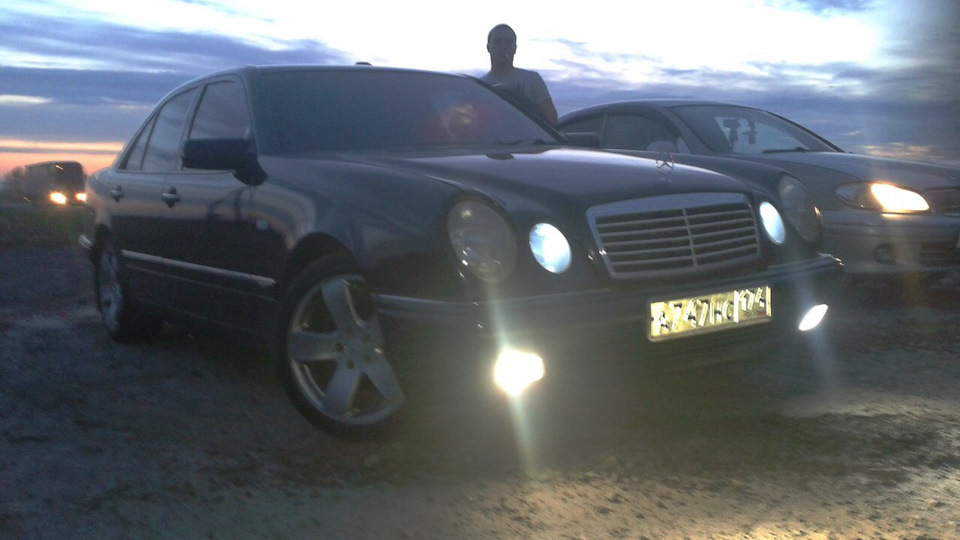 Mercedes-Benz E-class (W210) 2.8 бензиновый 1998 | Рядная шестерка 193 ...