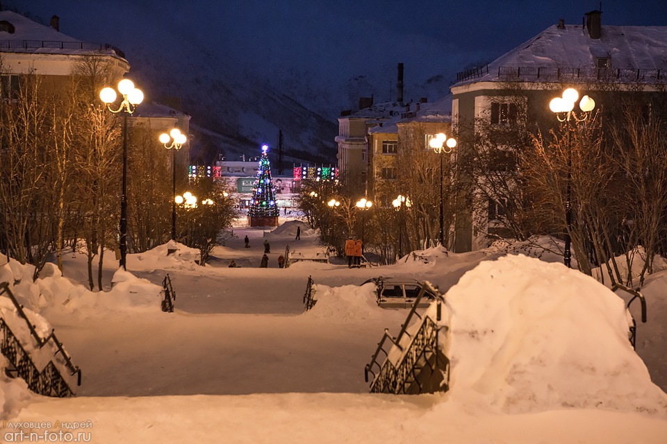 Кировск зимой фото