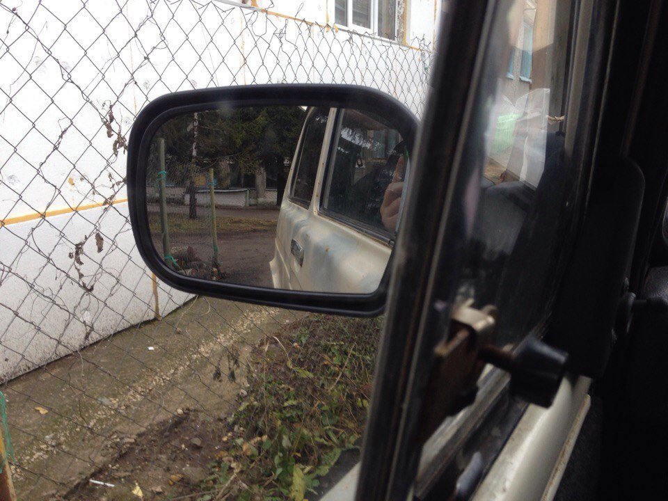 Зеркала от 214 нивы, бампера урбан и не только) — Lada 4x4 3D, 1,6 л ...