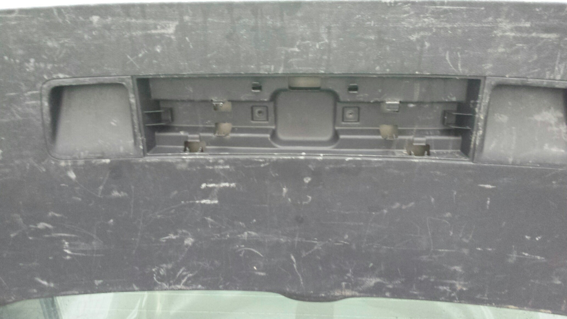 Удаление царапин с пластика салона — Volkswagen Touran (1G), 2 л, 2004 ...