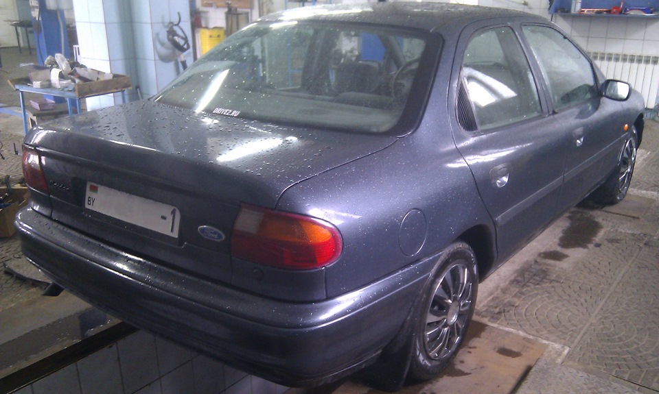 Компьютерный развал-схождение. Часть 2 — Ford Mondeo I, 1,8 л, 1994 ...