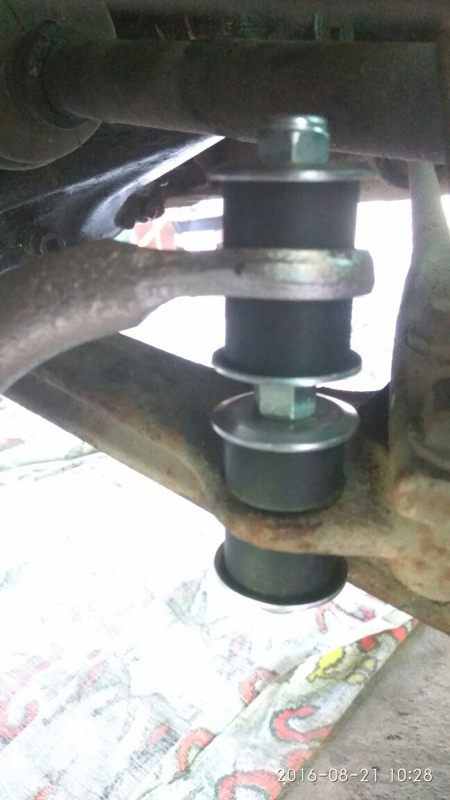 Установка переднего стабилизатора — Honda Civic Hatchback (4G), 1,5 л ...
