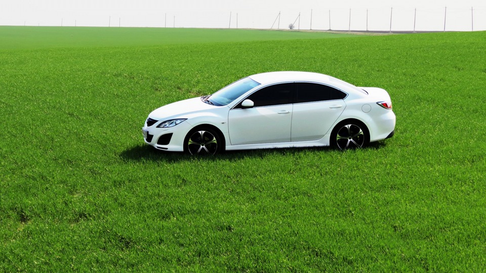 съемная тонировка+ ксенон 5000 — Mazda 6 (2G) GH, 9,9 л, 2011 года ...