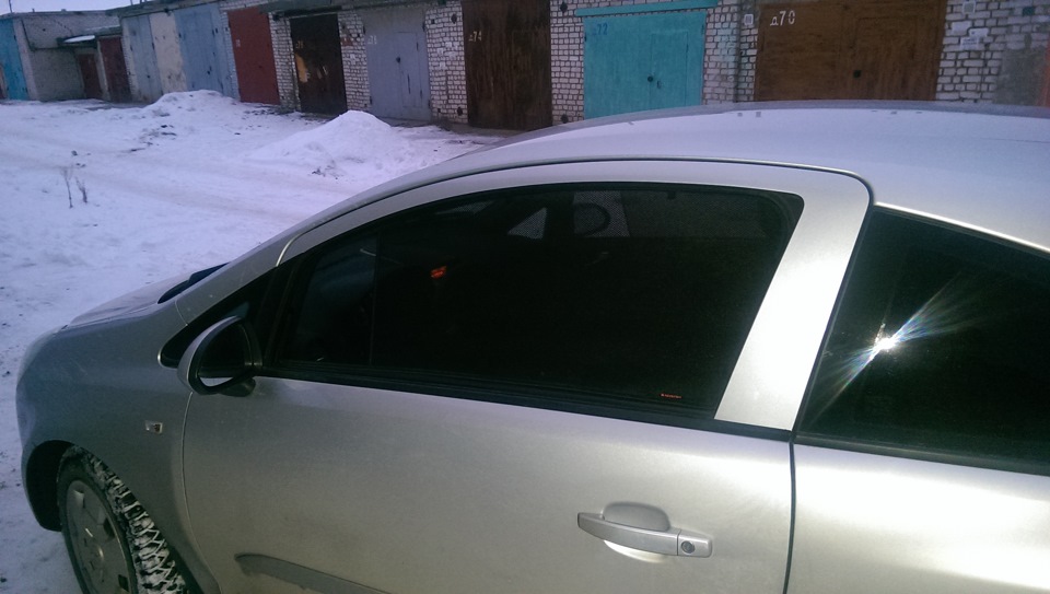 Каркасные шторки "Легатон" Продам — Opel Corsa D, 1,2 л, 2007 года ...