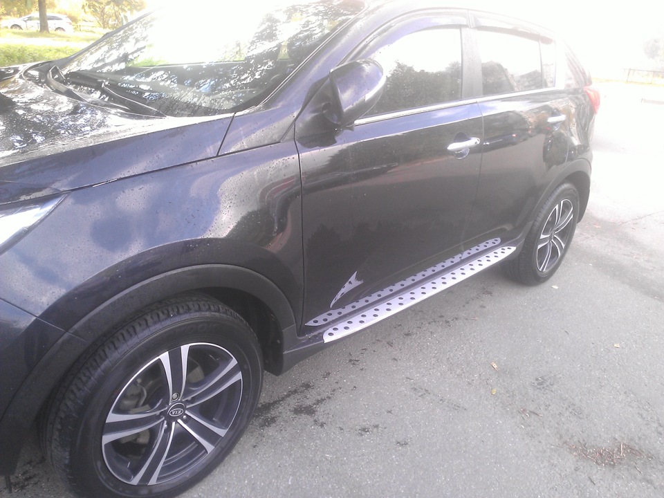 пороги kia sportage 3