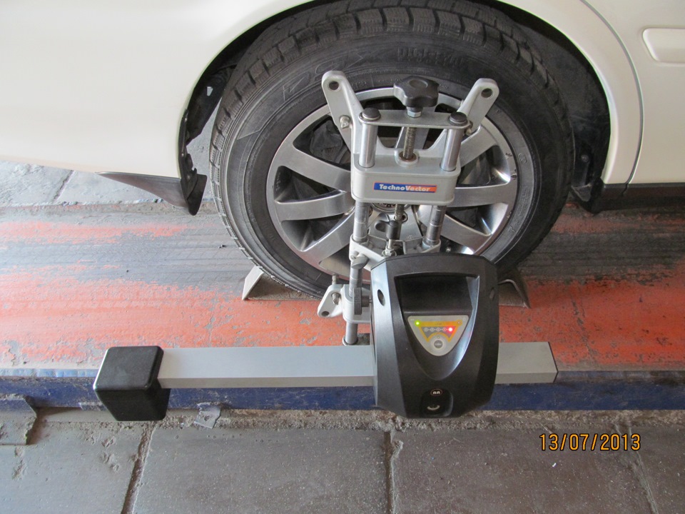 Развал-схождение. — Toyota Chaser (100), 2 л, 2000 года | визит на ...