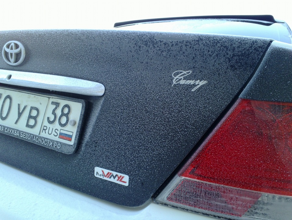 Шильдик КАМРИ — Toyota Camry (XV30), 2,4 л, 2005 года | стайлинг | DRIVE2
